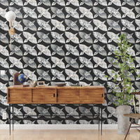 Feather Flight Premium Peel + Stick Wallpaper Peel and Stick Wallpaper York   