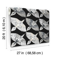 Feather Flight Premium Peel + Stick Wallpaper Peel and Stick Wallpaper York   