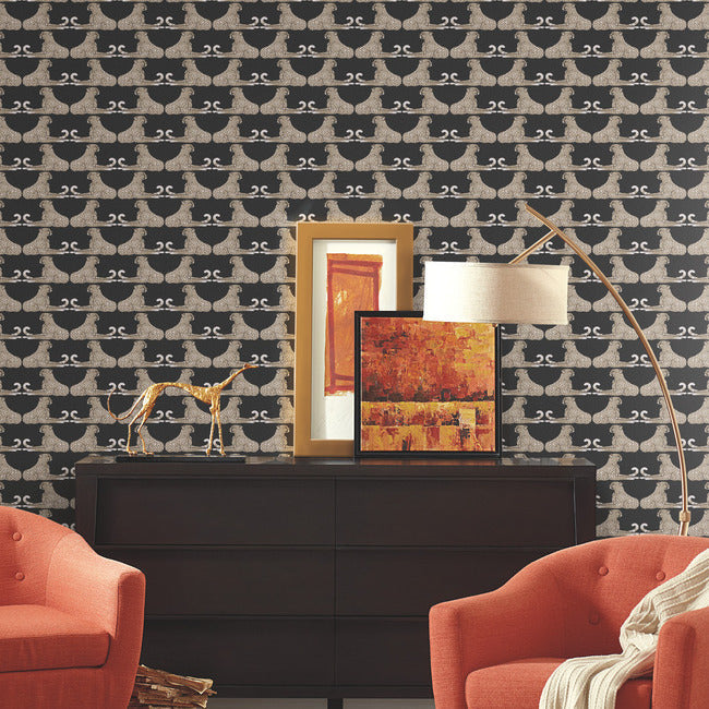 Reclining Cheetahs Premium Peel + Stick Wallpaper Peel and Stick Wallpaper York   