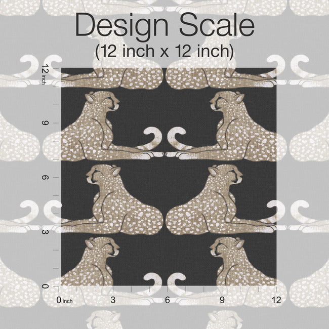 Reclining Cheetahs Premium Peel + Stick Wallpaper Peel and Stick Wallpaper York   
