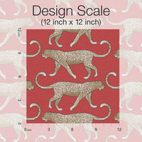 Big Cat Walk Premium Peel + Stick Wallpaper Peel and Stick Wallpaper York   