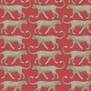 Big Cat Walk Premium Peel + Stick Wallpaper Peel and Stick Wallpaper York Roll Red 