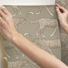 Big Cat Walk Premium Peel + Stick Wallpaper Peel and Stick Wallpaper York   