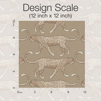 Big Cat Walk Premium Peel + Stick Wallpaper Peel and Stick Wallpaper York   