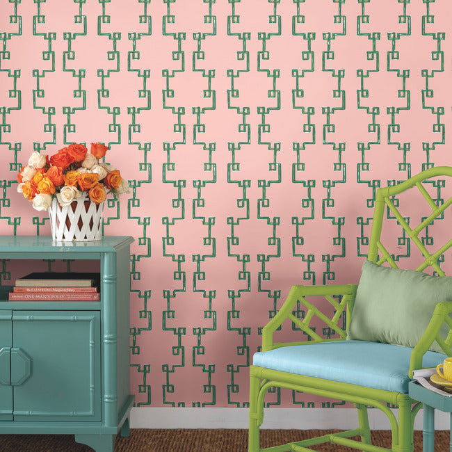 Bamboozled Premium Peel + Stick Wallpaper Peel and Stick Wallpaper Madcap Cottage   