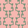 Bamboozled Premium Peel + Stick Wallpaper Peel and Stick Wallpaper Madcap Cottage Roll Bahama Pink 