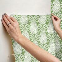 Colony Club Premium Peel + Stick Wallpaper Peel and Stick Wallpaper Madcap Cottage   