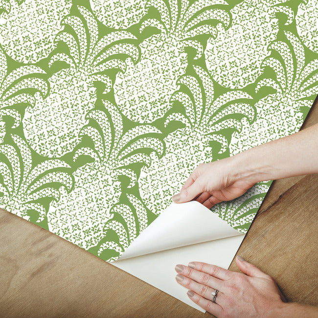 Colony Club Premium Peel + Stick Wallpaper Peel and Stick Wallpaper Madcap Cottage   