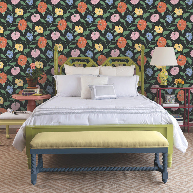Jungle Garden Premium Peel + Stick Wallpaper Peel and Stick Wallpaper Madcap Cottage   