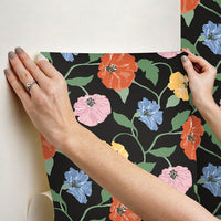 Jungle Garden Premium Peel + Stick Wallpaper Peel and Stick Wallpaper Madcap Cottage   