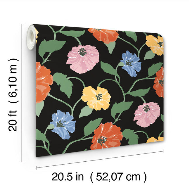 Jungle Garden Premium Peel + Stick Wallpaper Peel and Stick Wallpaper Madcap Cottage   