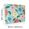 Jungle Garden Premium Peel + Stick Wallpaper Peel and Stick Wallpaper Madcap Cottage   