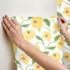 Jungle Garden Premium Peel + Stick Wallpaper Peel and Stick Wallpaper Madcap Cottage   