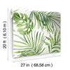 Paradise Palm Premium Peel + Stick Wallpaper Peel and Stick Wallpaper Candice Olson   