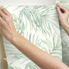 Paradise Palm Premium Peel + Stick Wallpaper Peel and Stick Wallpaper Candice Olson   