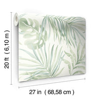 Paradise Palm Premium Peel + Stick Wallpaper Peel and Stick Wallpaper Candice Olson   