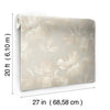 Midnight Blooms Premium Peel + Stick Wallpaper Peel and Stick Wallpaper Candice Olson   