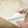 Honeycomb Premium Peel + Stick Wallpaper Peel and Stick Wallpaper Candice Olson   