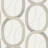 Interlock Premium Peel + Stick Wallpaper Peel and Stick Wallpaper Candice Olson Roll Light Taupe 