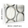 Interlock Premium Peel + Stick Wallpaper Peel and Stick Wallpaper Candice Olson   
