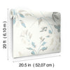 Linden Flower Premium Peel + Stick Wallpaper Peel and Stick Wallpaper Candice Olson   