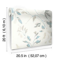 Linden Flower Premium Peel + Stick Wallpaper Peel and Stick Wallpaper Candice Olson   