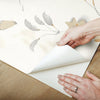 Linden Flower Premium Peel + Stick Wallpaper Peel and Stick Wallpaper Candice Olson   
