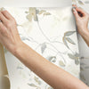 Linden Flower Premium Peel + Stick Wallpaper Peel and Stick Wallpaper Candice Olson   