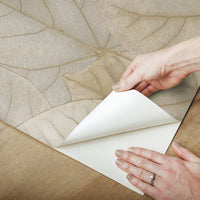 Leaf Concerto Premium Peel + Stick Wallpaper Peel and Stick Wallpaper Candice Olson   