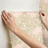 Cottontail Toile Premium Peel + Stick Wallpaper Peel and Stick Wallpaper York Wallcoverings   