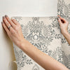 Cottontail Toile Premium Peel + Stick Wallpaper Peel and Stick Wallpaper York Wallcoverings   