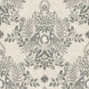 Cottontail Toile Premium Peel + Stick Wallpaper Peel and Stick Wallpaper York Wallcoverings Roll Linen/Charcoal 