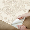 Cottontail Toile Premium Peel + Stick Wallpaper Peel and Stick Wallpaper York Wallcoverings   