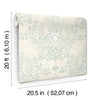 Cottontail Toile Premium Peel + Stick Wallpaper Peel and Stick Wallpaper York Wallcoverings   