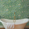 Woodland Floral Premium Peel + Stick Wallpaper Peel and Stick Wallpaper York Wallcoverings   