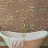 Woodland Floral Premium Peel + Stick Wallpaper Peel and Stick Wallpaper York Wallcoverings   