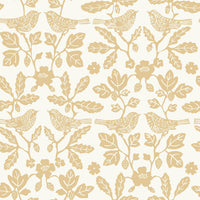 Sparrow & Oak Premium Peel + Stick Wallpaper Peel and Stick Wallpaper York Wallcoverings Roll Ochre Yellow 
