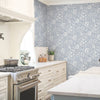 Modern Acanthus Premium Peel + Stick Wallpaper Peel and Stick Wallpaper York Wallcoverings   