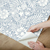 Modern Acanthus Premium Peel + Stick Wallpaper Peel and Stick Wallpaper York Wallcoverings   