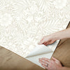 Modern Acanthus Premium Peel + Stick Wallpaper Peel and Stick Wallpaper York Wallcoverings   