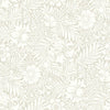 Modern Acanthus Premium Peel + Stick Wallpaper Peel and Stick Wallpaper York Wallcoverings Roll Wicker 