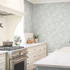 Modern Acanthus Premium Peel + Stick Wallpaper Peel and Stick Wallpaper York Wallcoverings   