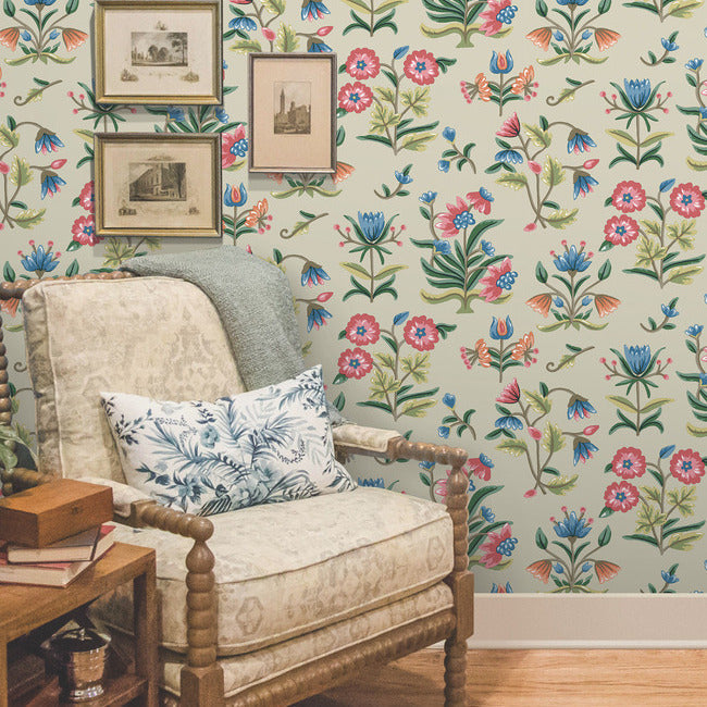 Super Cute Floral Peel And Stick Removable Wallpaper