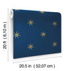 Star Splendor Premium Peel + Stick Wallpaper Peel and Stick Wallpaper York Wallcoverings   