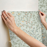 Lemon Grove Premium Peel + Stick Wallpaper Peel and Stick Wallpaper York Wallcoverings   