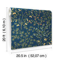 Lemon Grove Premium Peel + Stick Wallpaper Peel and Stick Wallpaper York Wallcoverings   