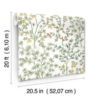 Lemon Grove Premium Peel + Stick Wallpaper Peel and Stick Wallpaper York Wallcoverings   