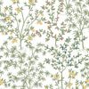 Lemon Grove Premium Peel + Stick Wallpaper Peel and Stick Wallpaper York Wallcoverings Roll White 