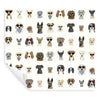 Dog Days Premium Peel + Stick Wallpaper Peel and Stick Wallpaper Rifle Paper Co.   