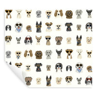 Dog Days Premium Peel + Stick Wallpaper Peel and Stick Wallpaper Rifle Paper Co.   
